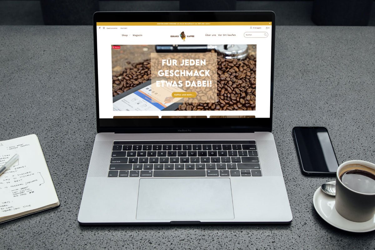 Eskaro.de ist live... - Eskaro - Esser Kaffeerösterei und Handelsgesellschaft mbH