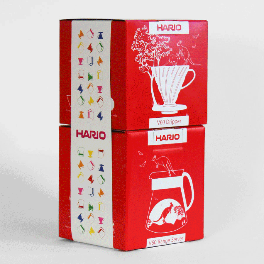 Set Hario V60 Candy Edition Filter und Kanne 02 - Eskaro - Esser Kaffeerösterei und Handelsgesellschaft mbH