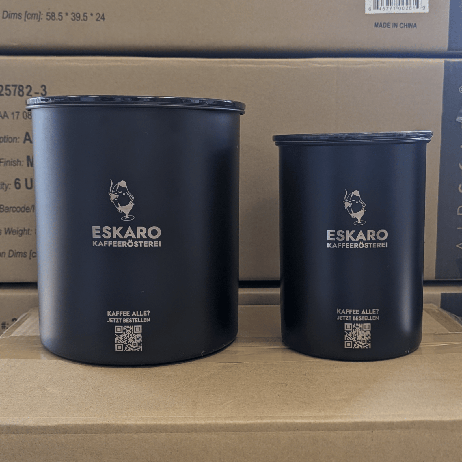 Airscape Kaffeedose - Eskaro - Esser Kaffeerösterei und Handelsgesellschaft mbH
