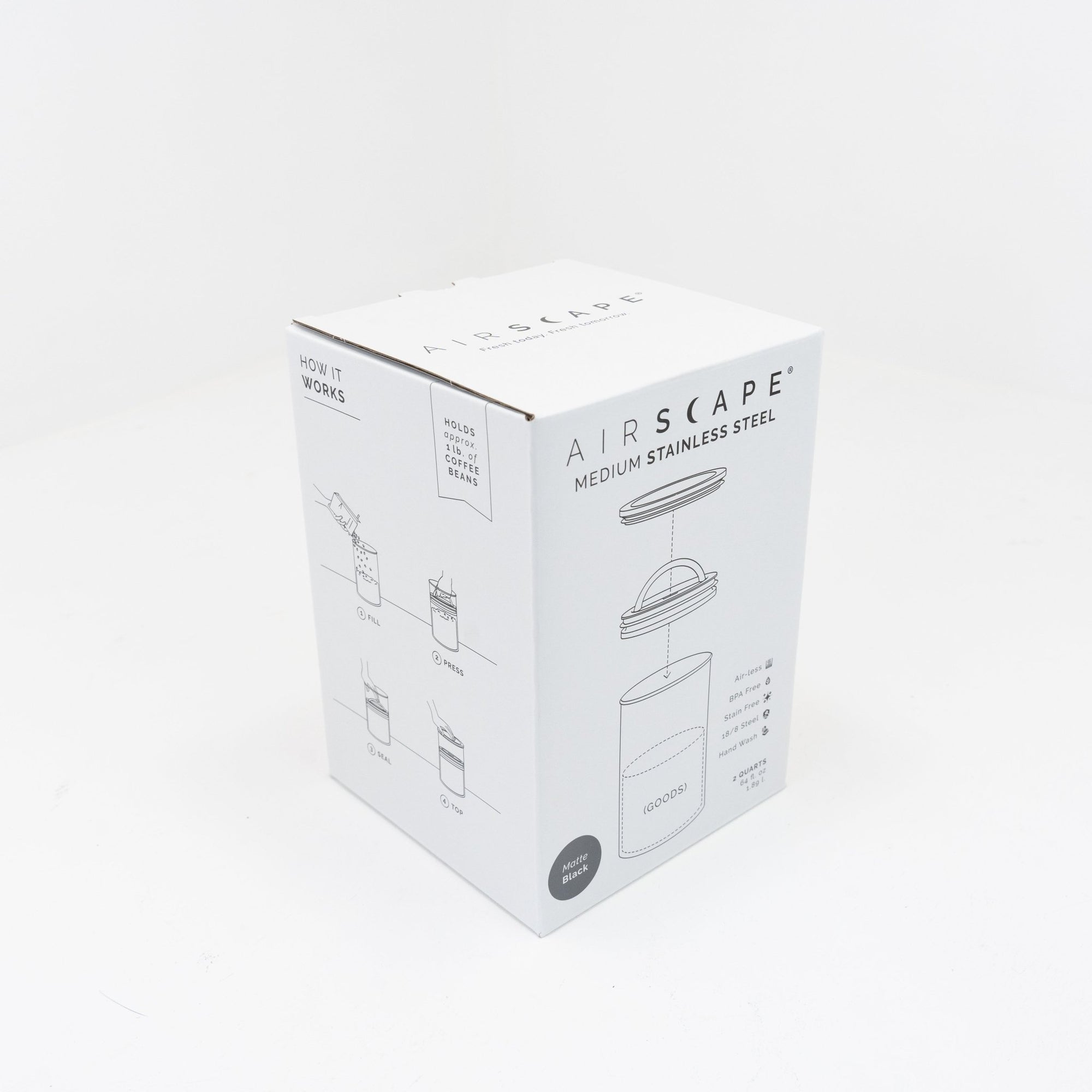 Airscape Kaffeedose - Eskaro - Esser Kaffeerösterei und Handelsgesellschaft mbH