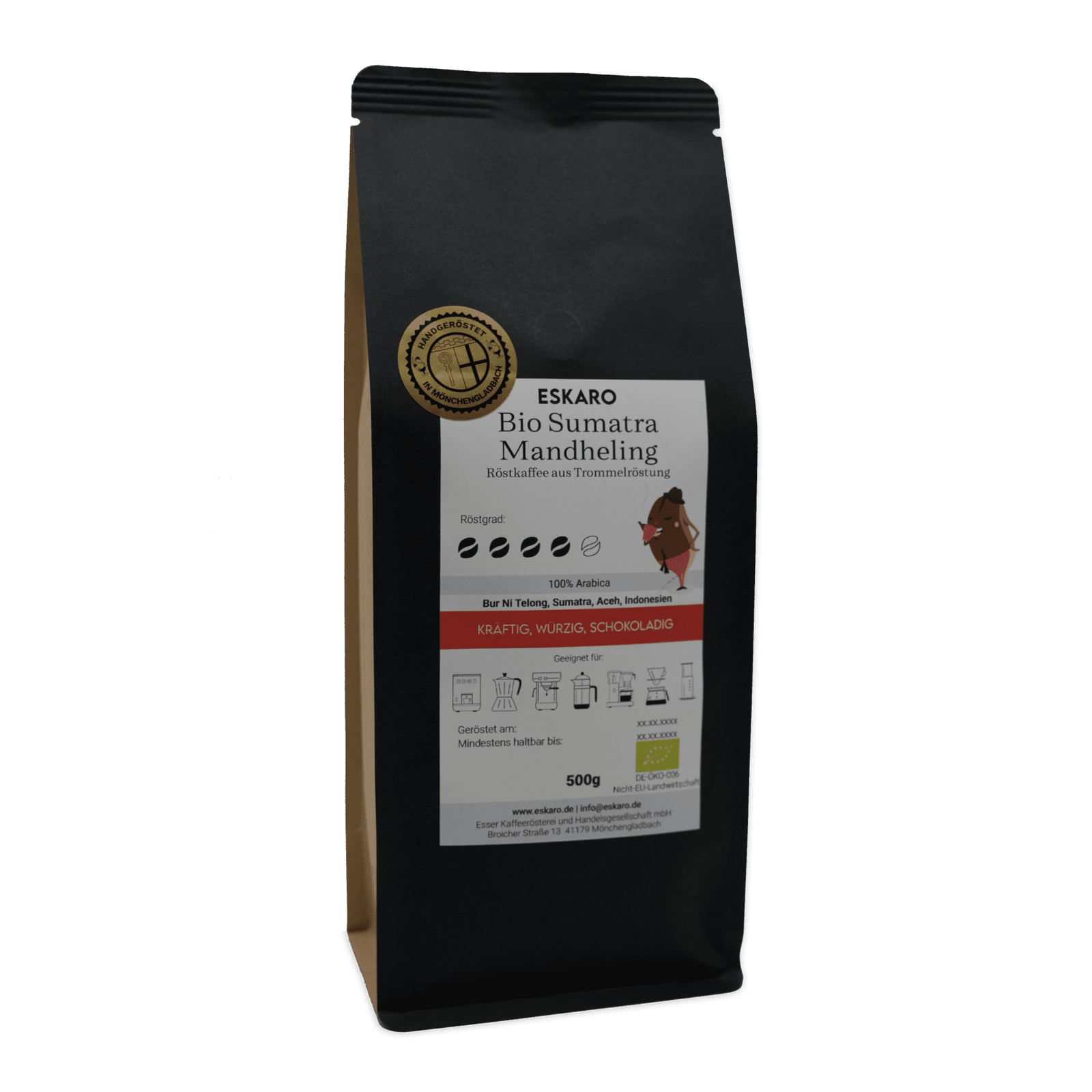 Bio Sumatra Mandheling - Eskaro - Esser Kaffeerösterei und Handelsgesellschaft mbH