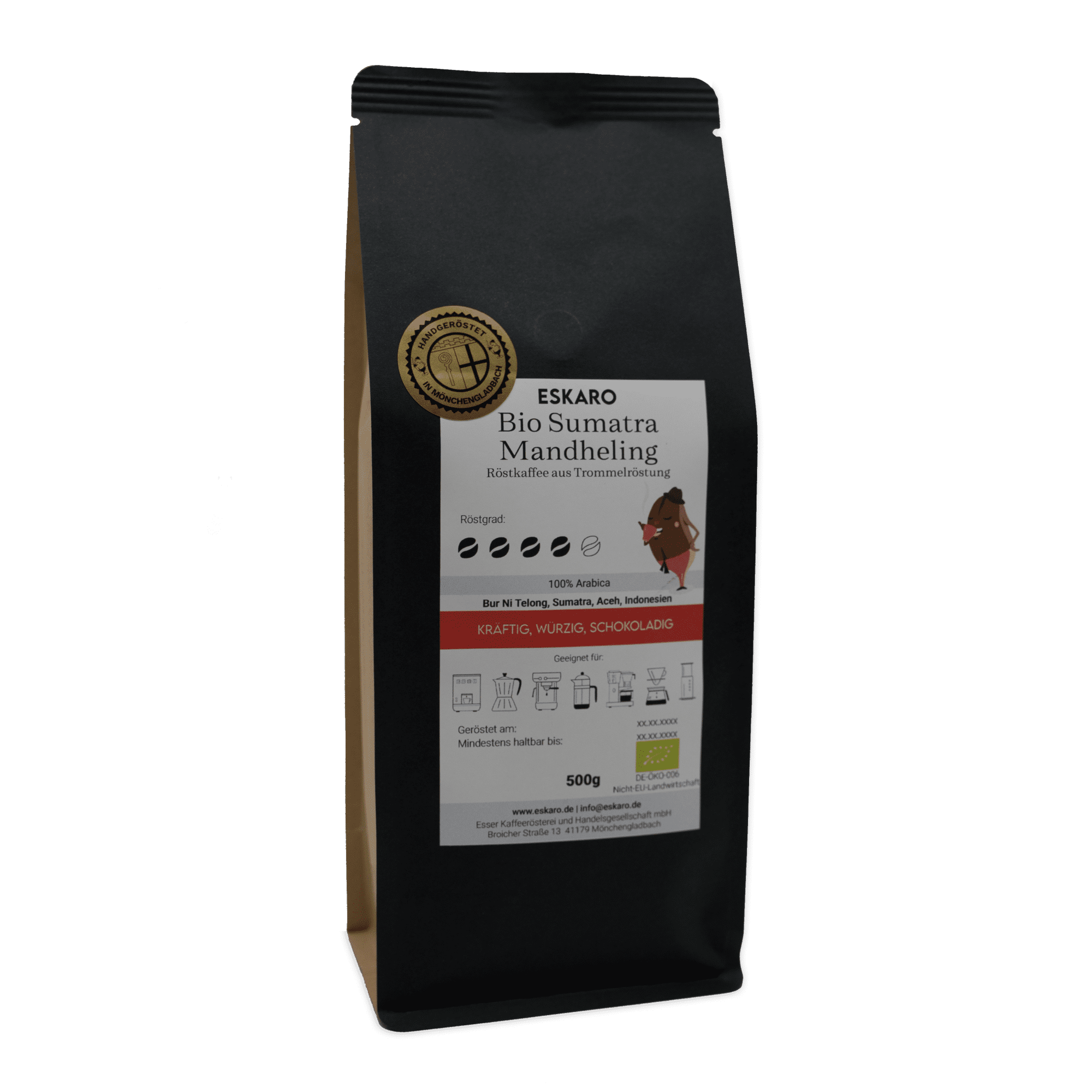 Bio Sumatra Mandheling - Eskaro - Esser Kaffeerösterei und Handelsgesellschaft mbH
