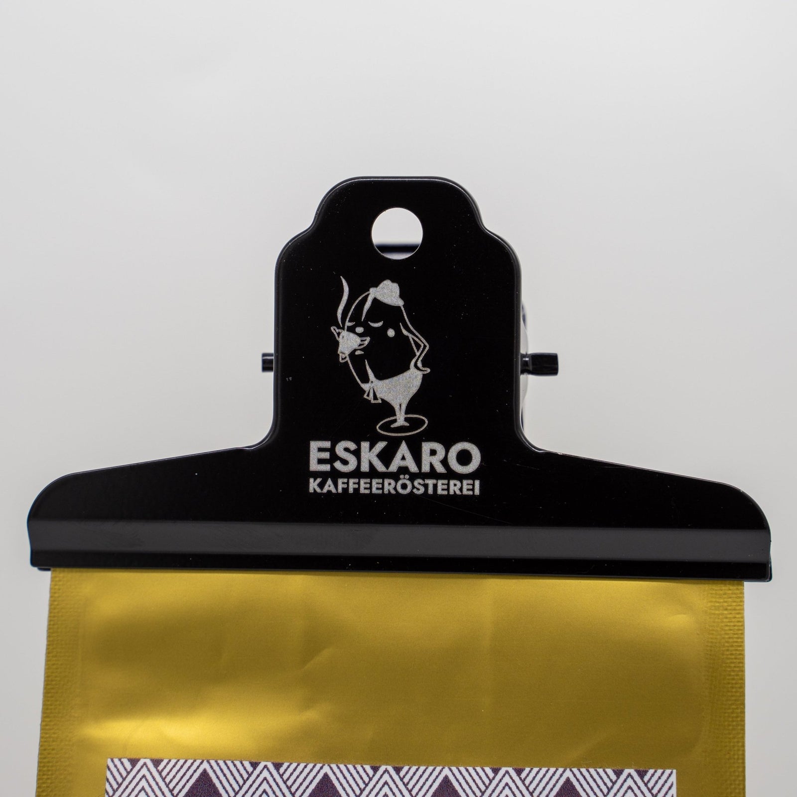 Kaffeetütenklammer - Eskaro - Esser Kaffeerösterei und Handelsgesellschaft mbH
