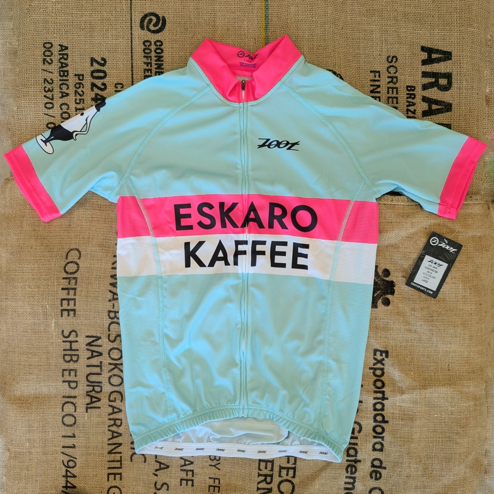 trikot rennrad Rennradtrikot Zoot Core+ Cycle Jersey Eskaro - Eskaro