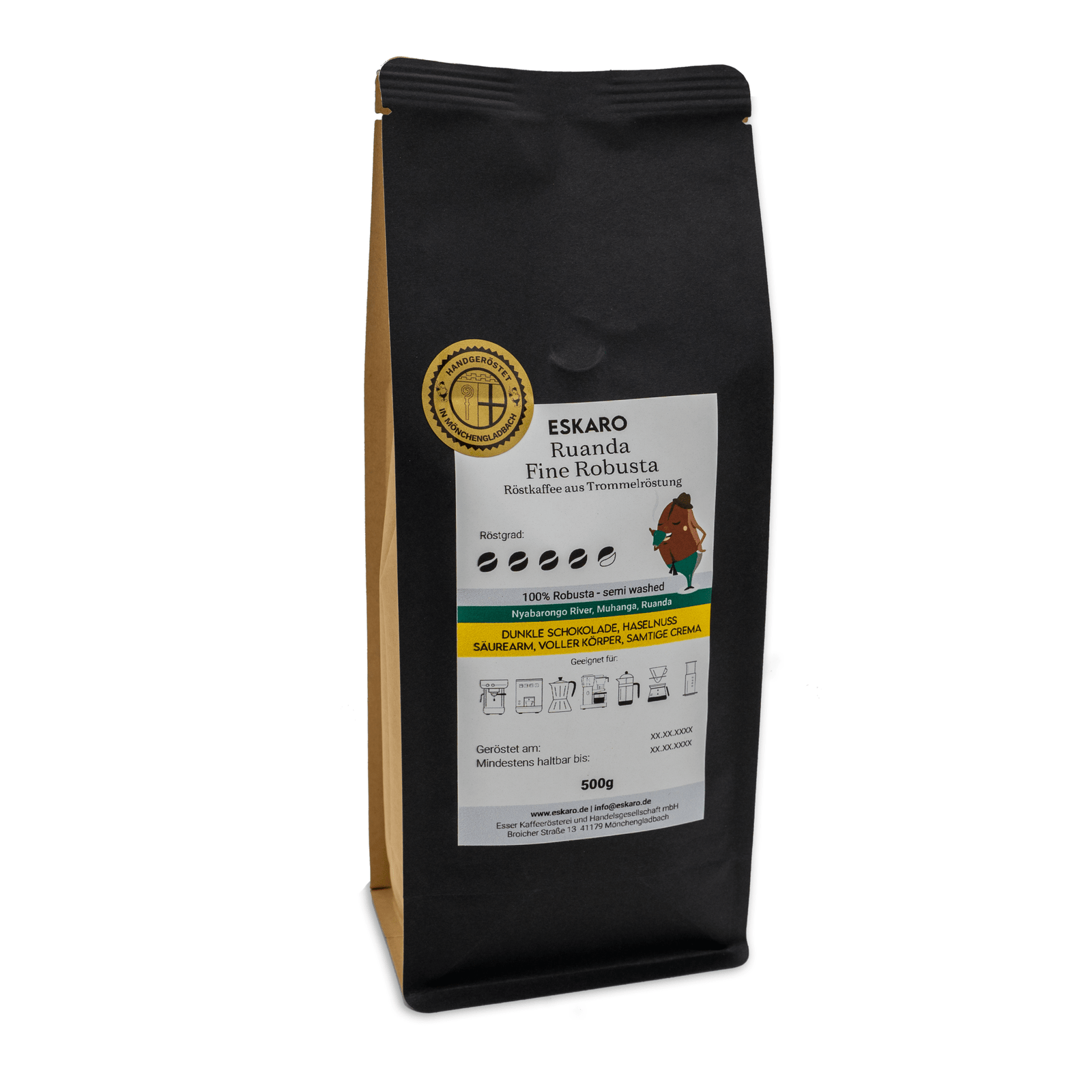 Ruanda Fine Robusta - Eskaro - Esser Kaffeerösterei und Handelsgesellschaft mbH