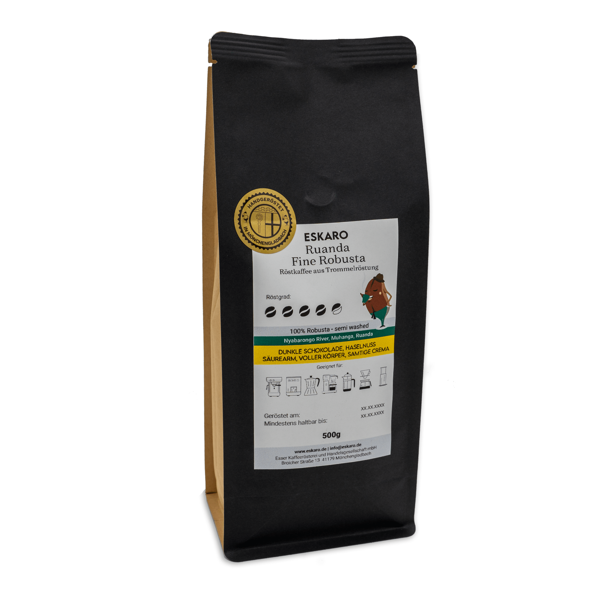 Ruanda Fine Robusta - Eskaro - Esser Kaffeerösterei und Handelsgesellschaft mbH
