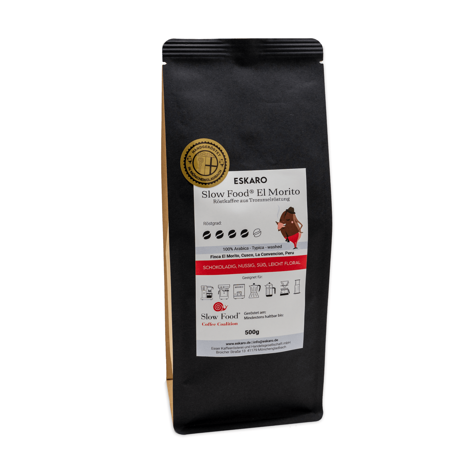 Slow Food® El Morito - Eskaro - Esser Kaffeerösterei und Handelsgesellschaft mbH