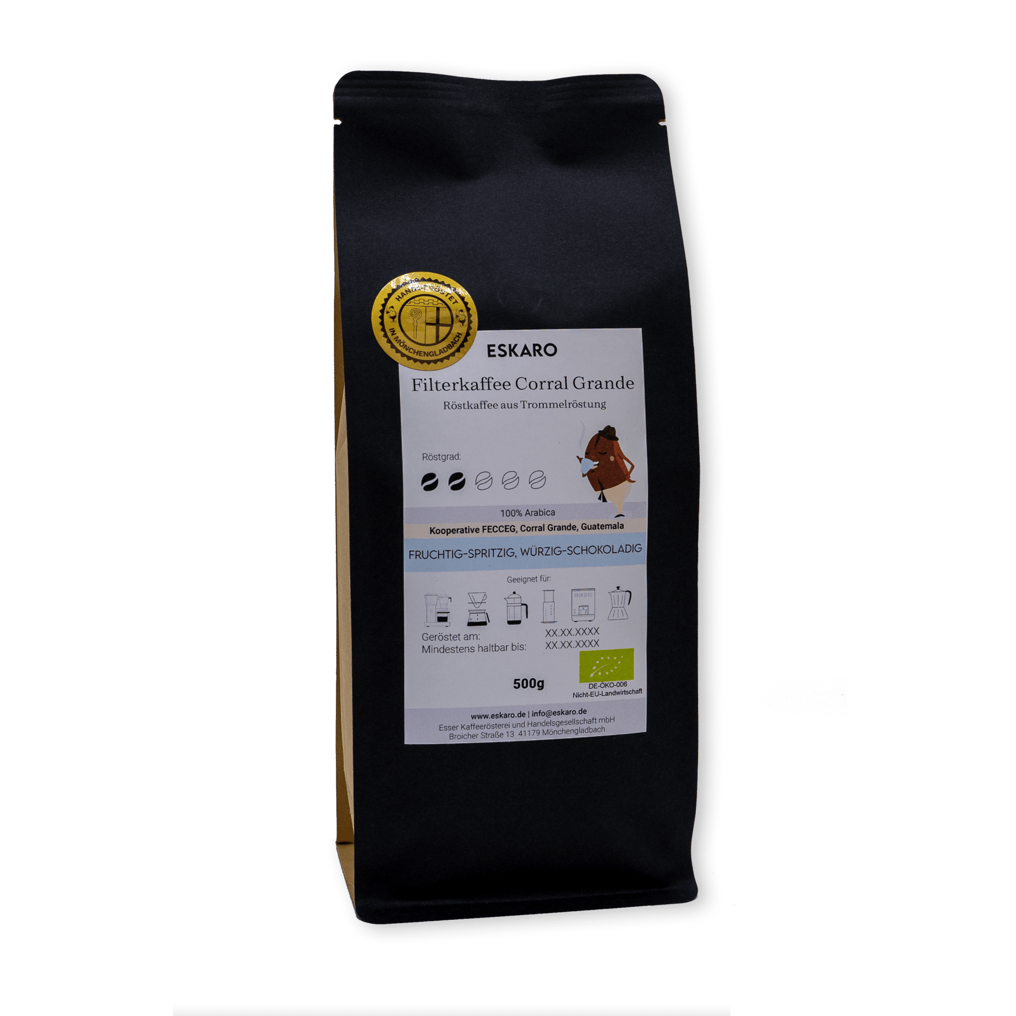 Eskaro Bio Filterkaffee Corral Grande - Eskaro - Esser Kaffeerösterei und Handelsgesellschaft mbH