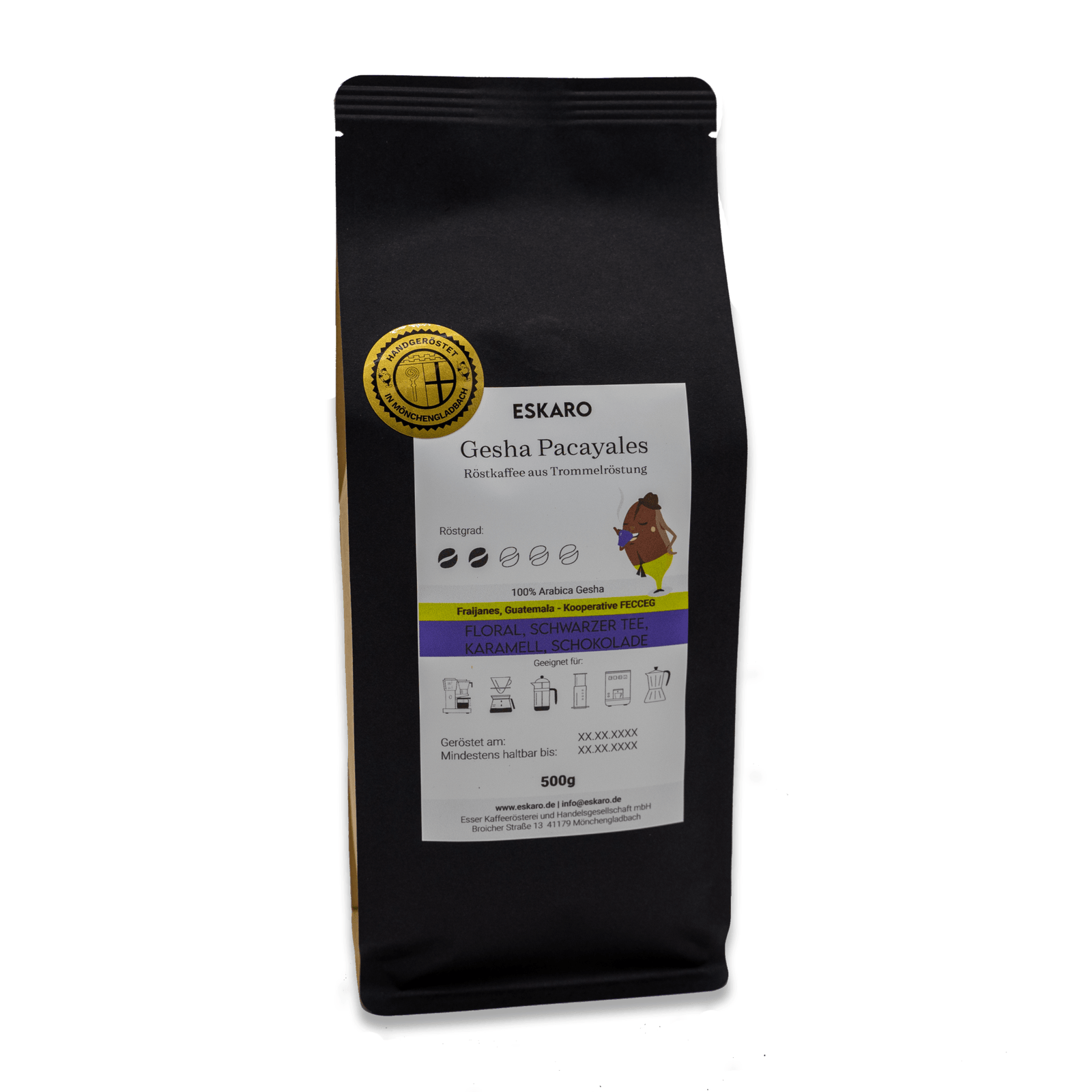 Eskaro Filterkaffee Gesha Pacayales - Eskaro - Esser Kaffeerösterei und Handelsgesellschaft mbH