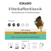 Eskaro Filterkaffee Klassik - Eskaro - Esser Kaffeerösterei und Handelsgesellschaft mbH