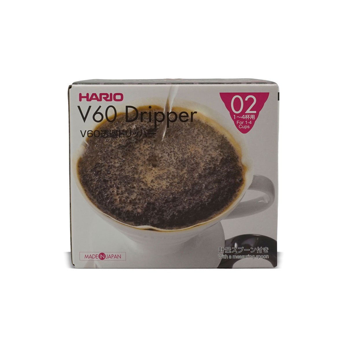 Packaging of Hario V60 coffee dripper