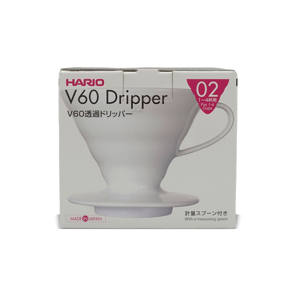 Packaging of Hario V60 coffee dripper